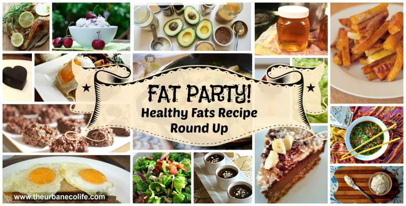 FAT PARTY! Healthy Fats Recipe Round Up & Everything you need to know about fat - The Urban Ecolife