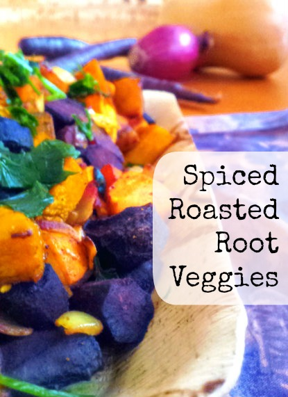 Spiced Roasted Root Vegetables - The Urban Ecolife