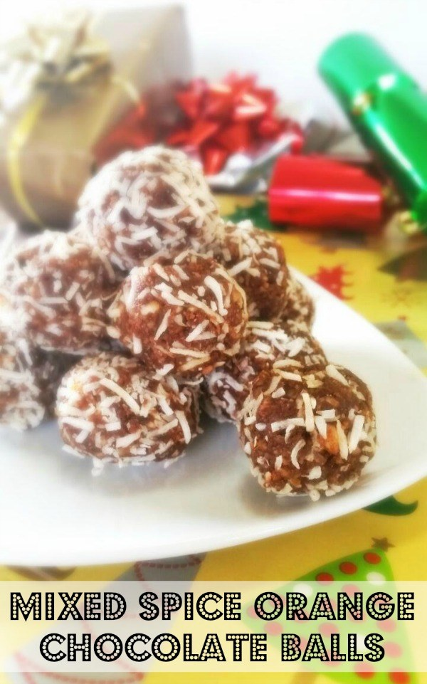 Mixed Spice Orange Chocolate Balls - The Urban Ecolife